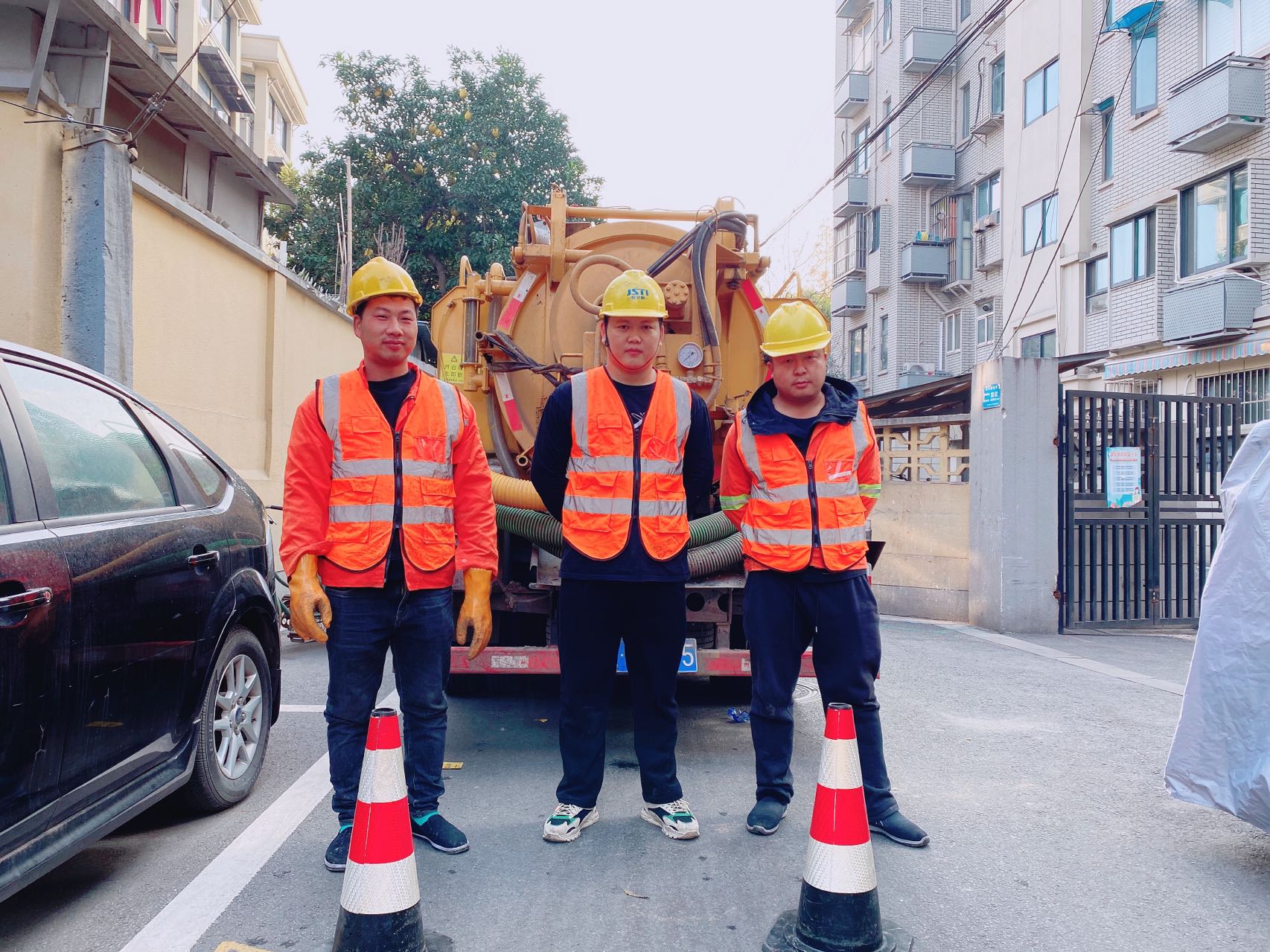 小区南京某小区管道清淤检测施工